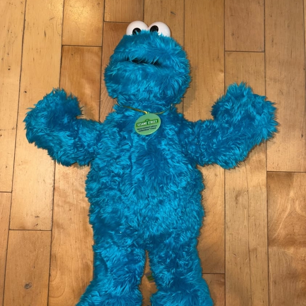 Build-A-Bear Blue Cookie Monster Plush Toy